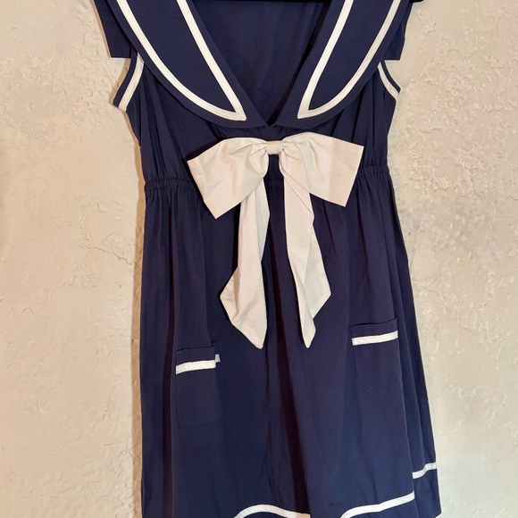Vintage Women's Chic Star Sailor Dress Costume Small - Picture 2 of 5